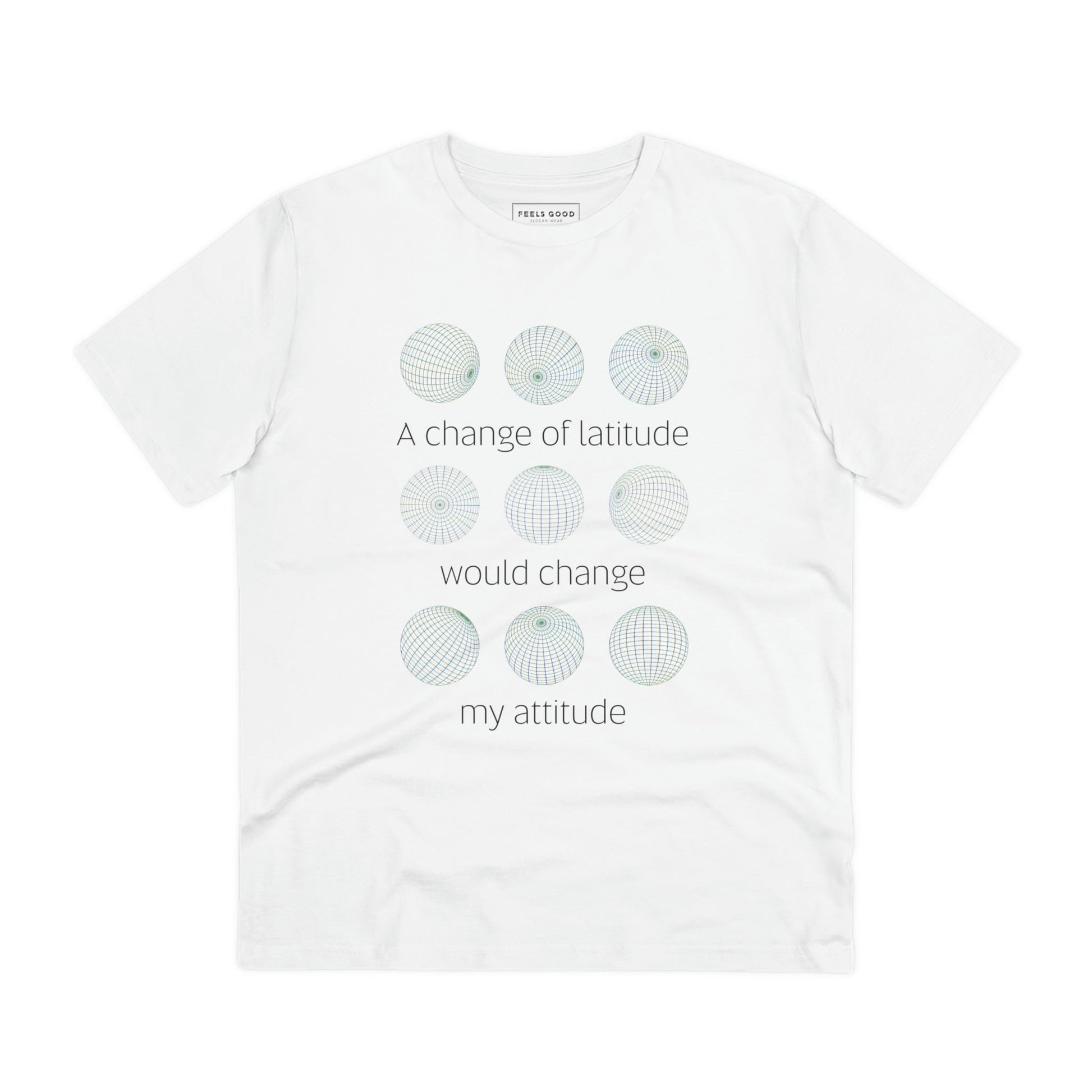 Adventure 'Change Of Latitude' Organic Cotton T-shirt - Destination Tshirt