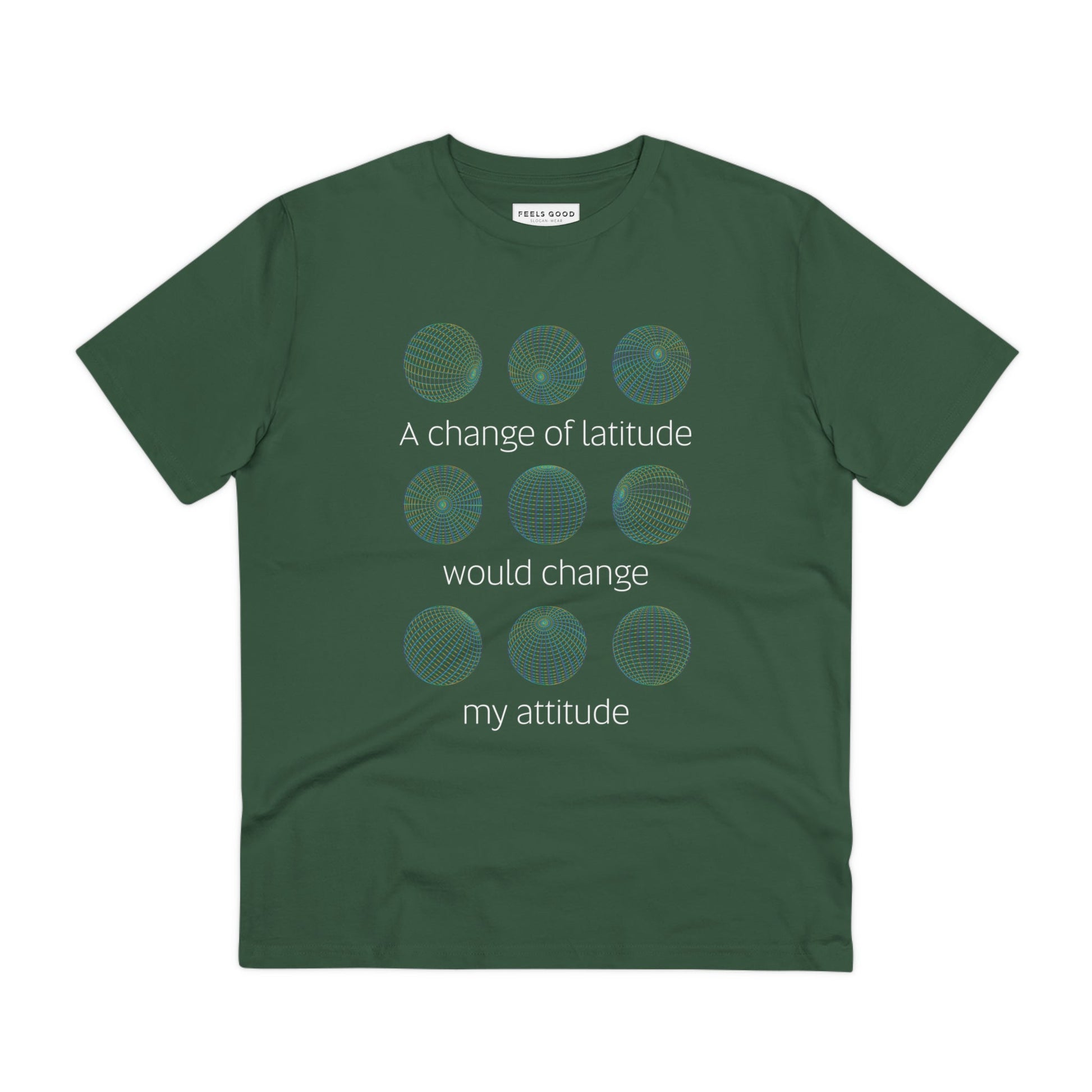 Adventure 'Change Of Latitude' Organic Cotton T-shirt - Destination Tshirt