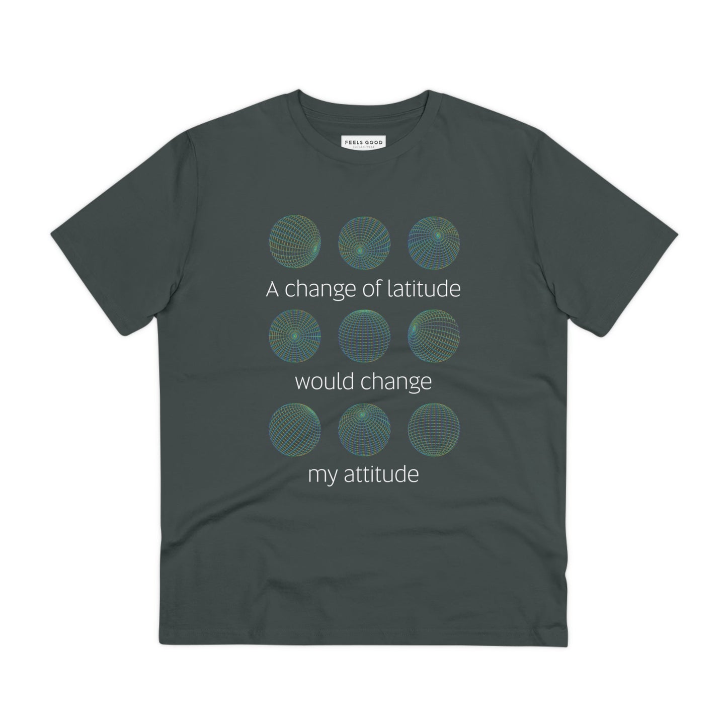 Adventure 'Change Of Latitude' Organic Cotton T-shirt - Destination Tshirt