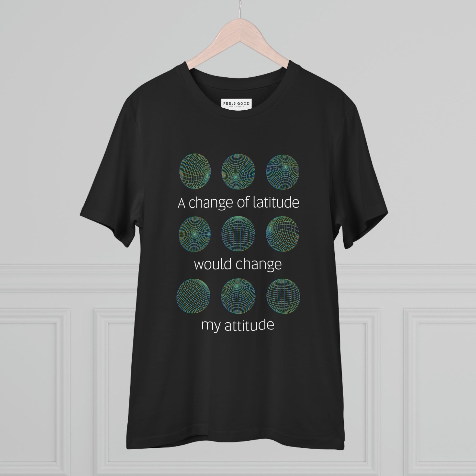 Adventure 'Change Of Latitude' Organic Cotton T-shirt - Destination Tshirt