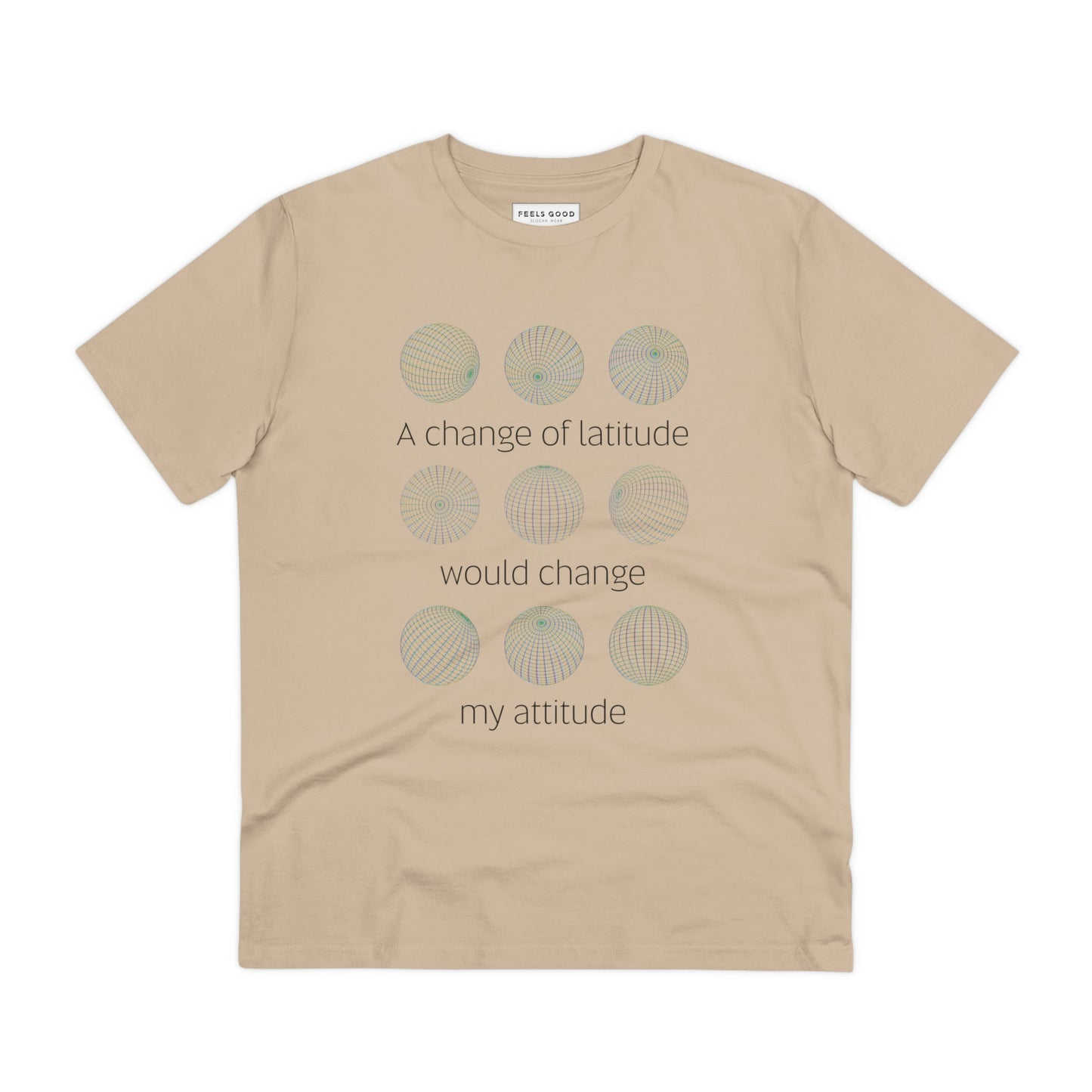 Adventure 'Change Of Latitude' Organic Cotton T-shirt - Destination Tshirt