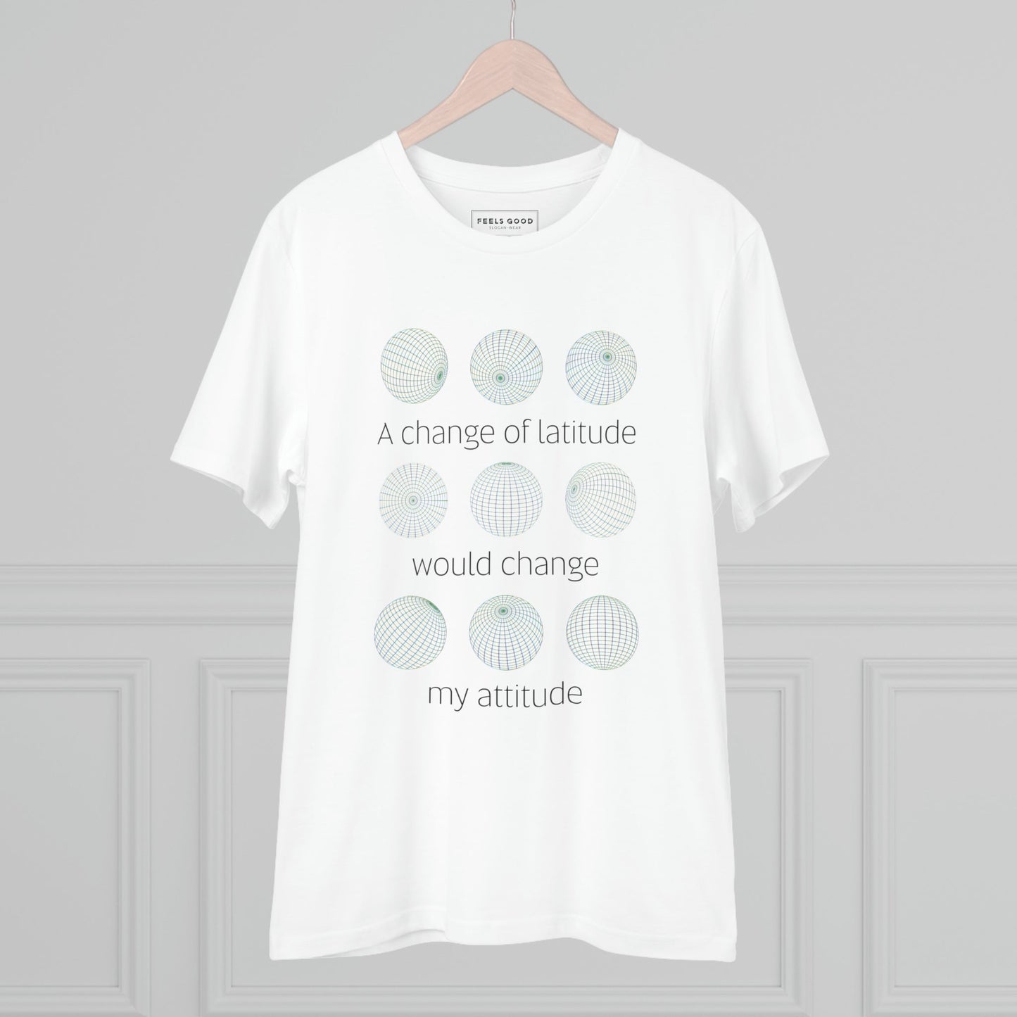 Adventure 'Change Of Latitude' Organic Cotton T-shirt - Destination Tshirt