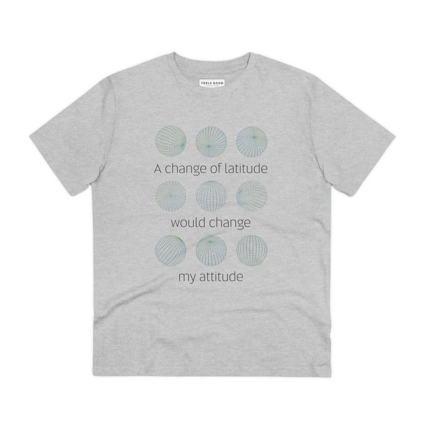 Adventure 'Change Of Latitude' Organic Cotton T-shirt - Destination Tshirt