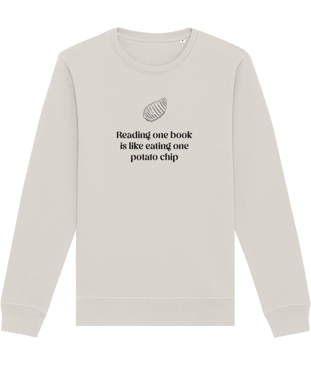 Books 'Can I Have More' Organic Cotton Sweatshirt - Book worm