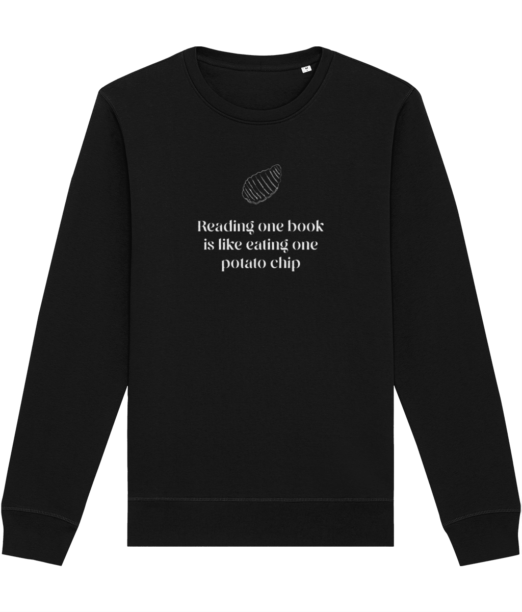 Books 'Can I Have More' Organic Cotton Sweatshirt - Book worm