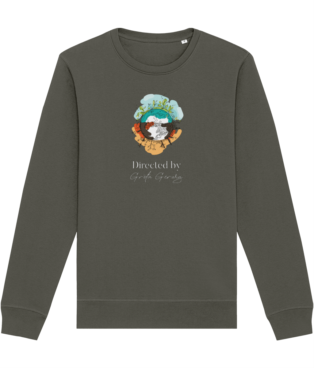 Climate Change 'Directed By Greta Gerwig' Organic Cotton Sweatshirt - Directed by Greta Gerwig
