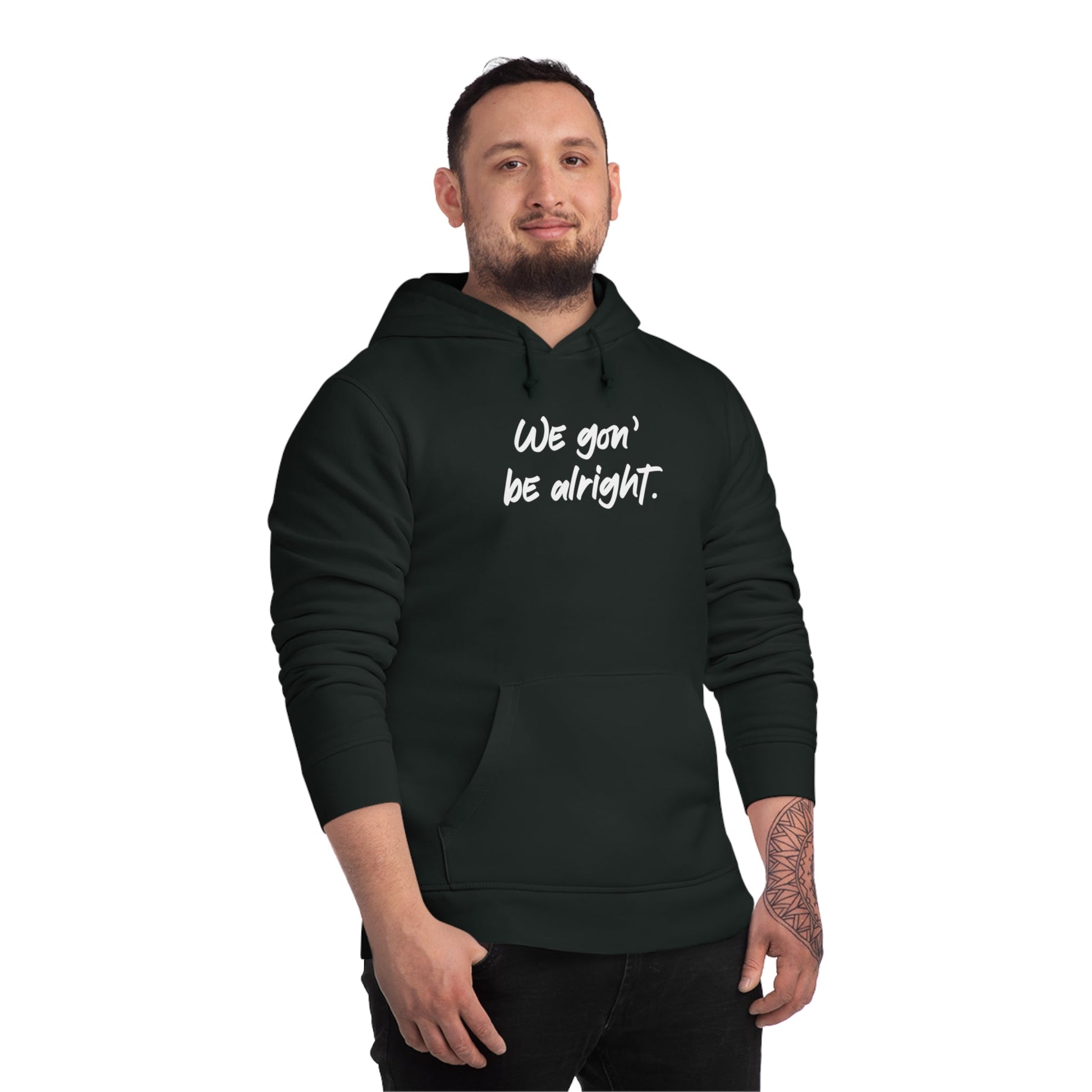 Conscious 'Being Alright' Organic Cotton Hoodie - BLM