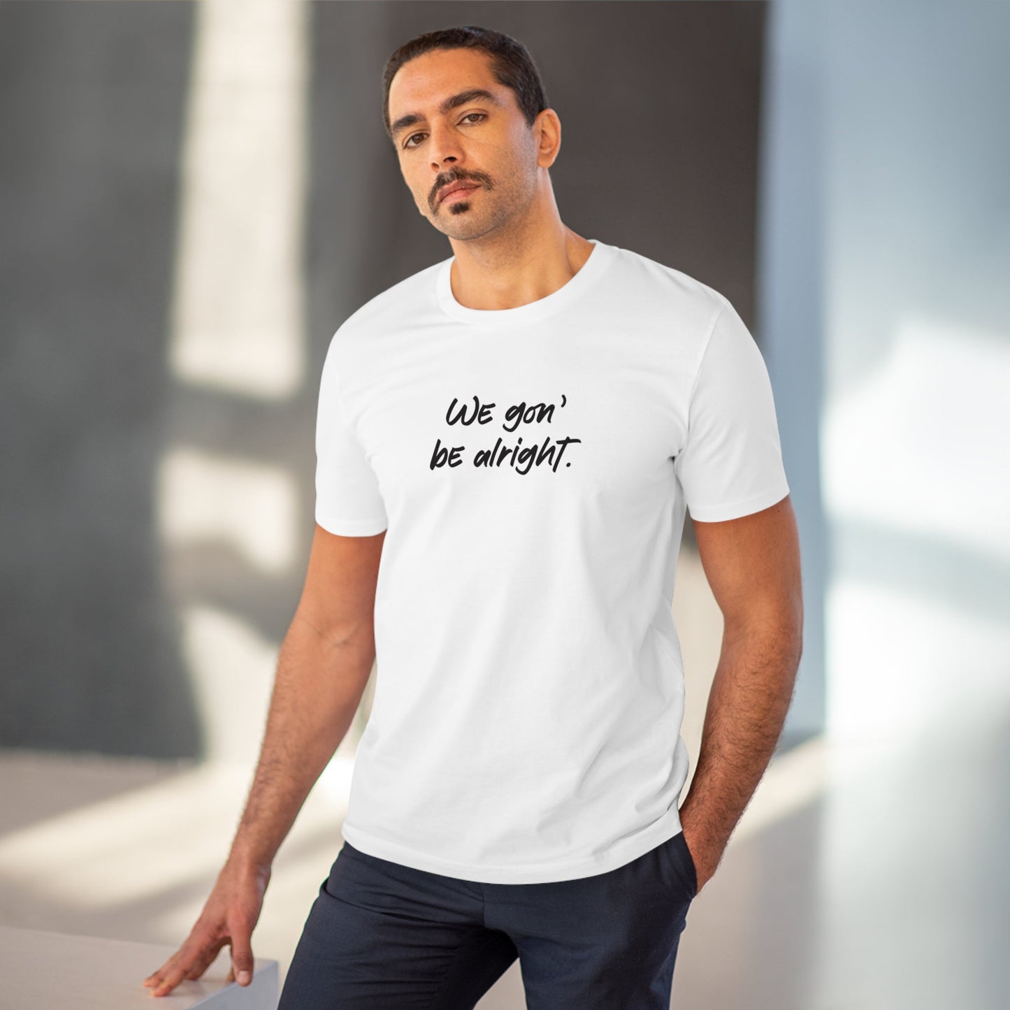 Conscious 'Being Alright' Organic Cotton T-shirt - BLM Tshirt