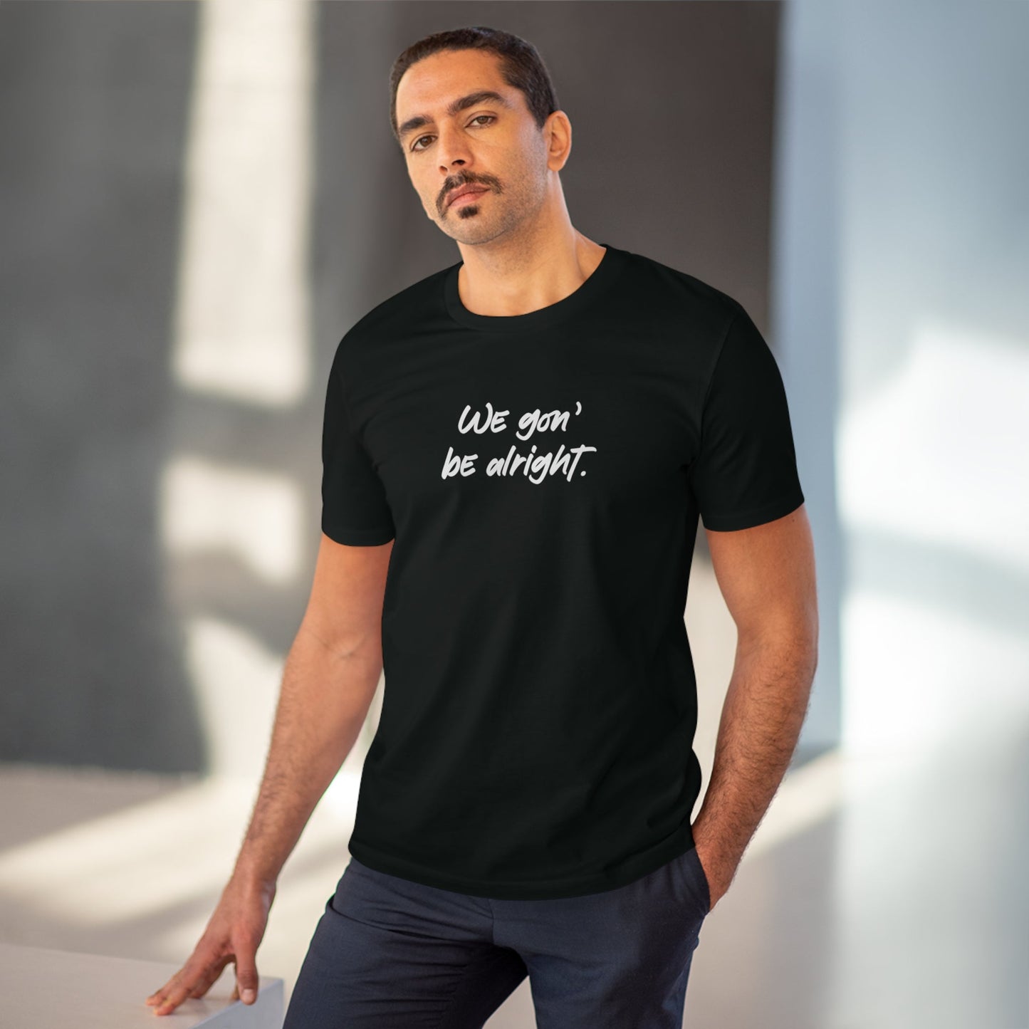 Conscious 'Being Alright' Organic Cotton T-shirt - BLM Tshirt