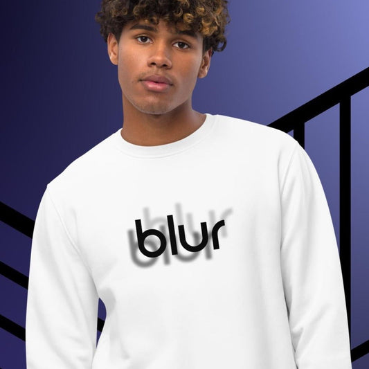 Contemporary 'Blur' Organic Cotton Sweatshirt - Blur Sweatshirt