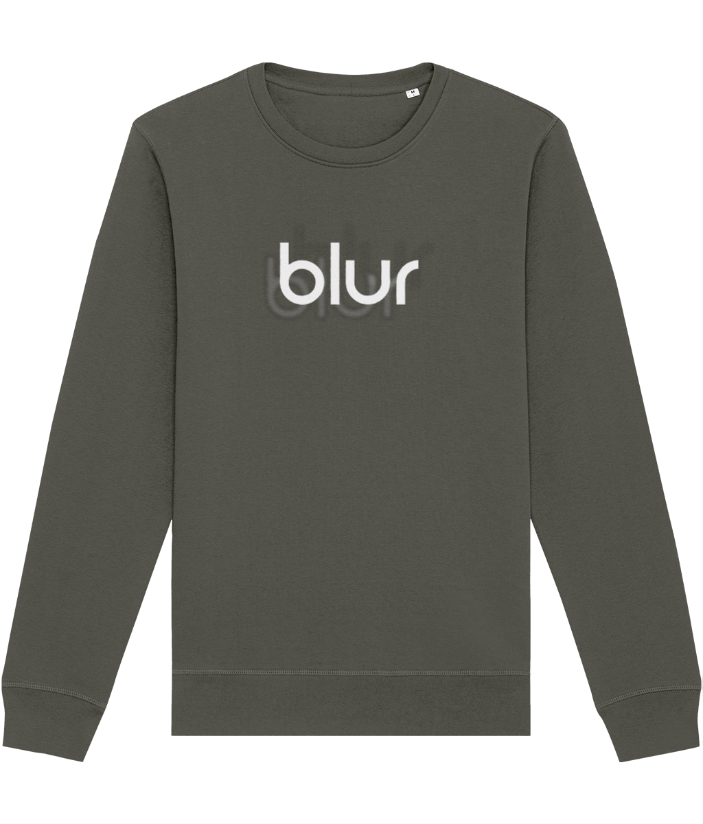 Organic Cotton Sweatshirt Contemporary 'Blur'