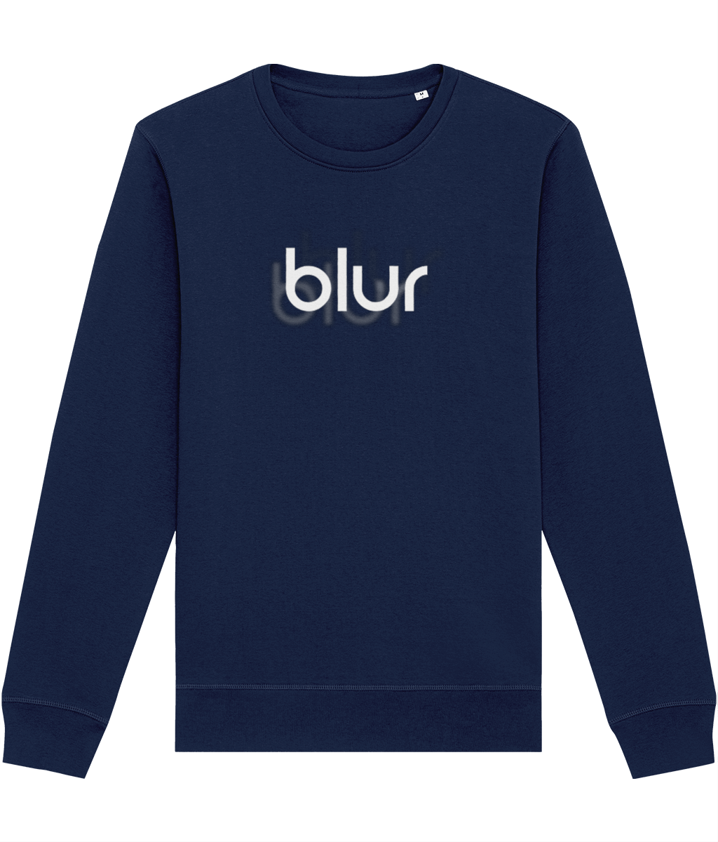 Contemporary 'Blur' Organic Cotton Sweatshirt - Eco Sweatshirt