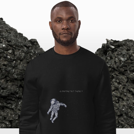 Contemporary 'The Astronaut' Organic Cotton Sweatshirt - Eco Sweatshirt