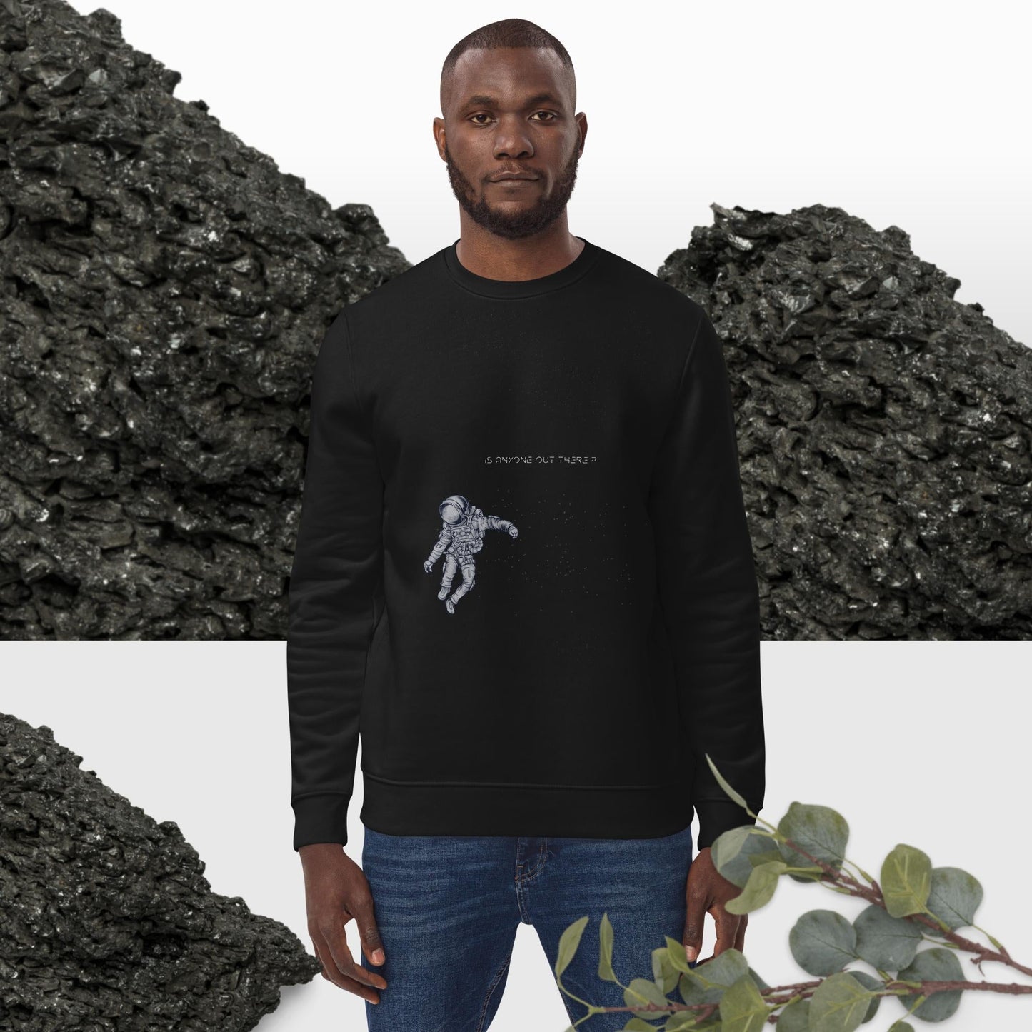 Contemporary 'The Astronaut' Organic Cotton Sweatshirt - Eco Sweatshirt