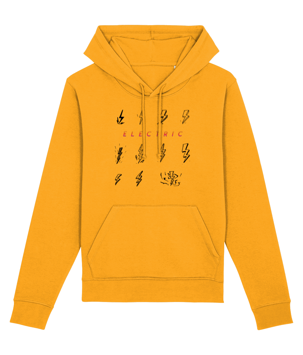 Contemporary 'The Electric Hoodie' Organic Cotton Hoodie - Electric Hoodie