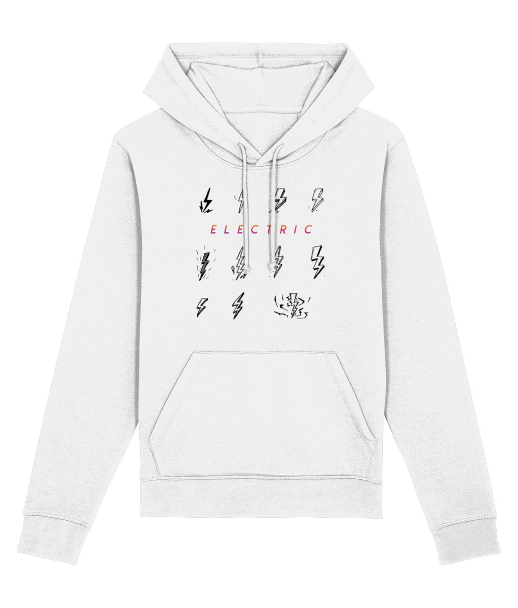 Contemporary 'The Electric Hoodie' Organic Cotton Hoodie - Electric Hoodie