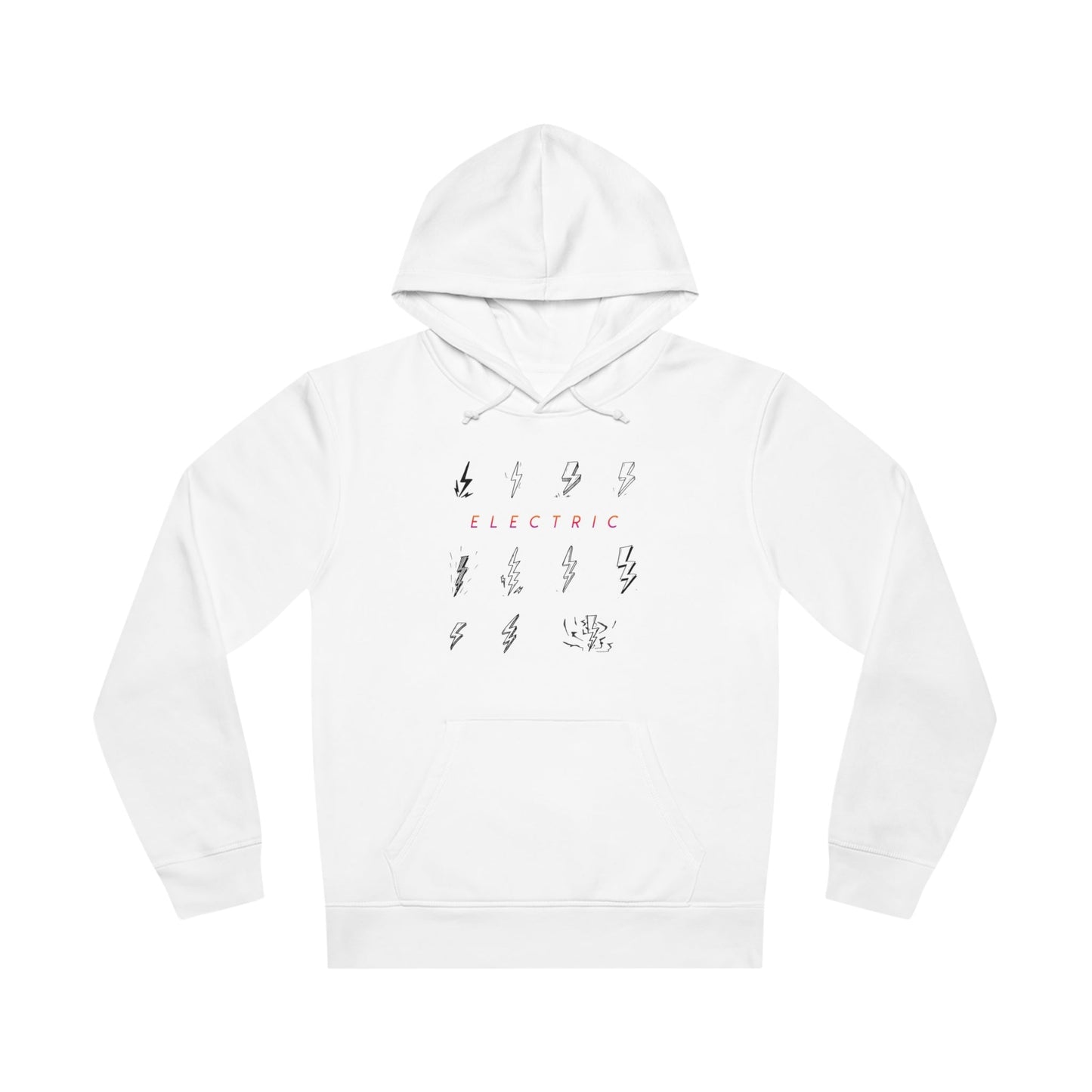 Contemporary 'The Electric Hoodie' Organic Cotton Hoodie - Electric Hoodie