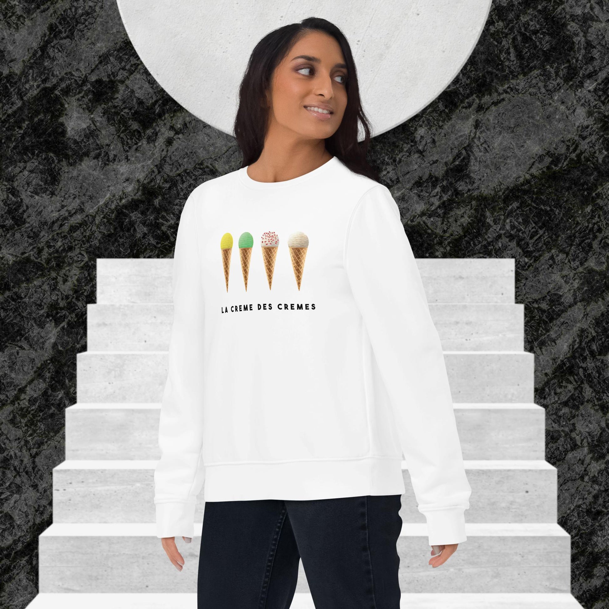 Cycling 'Tour De France' Organic Cotton Sweatshirt - Fun Sweatshirt