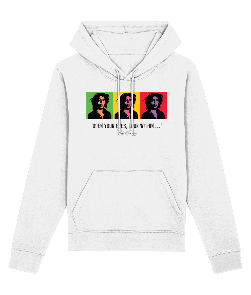 Famous Quotes 'Bob Marley' Organic Cotton Hoodie - Cool Hoodie