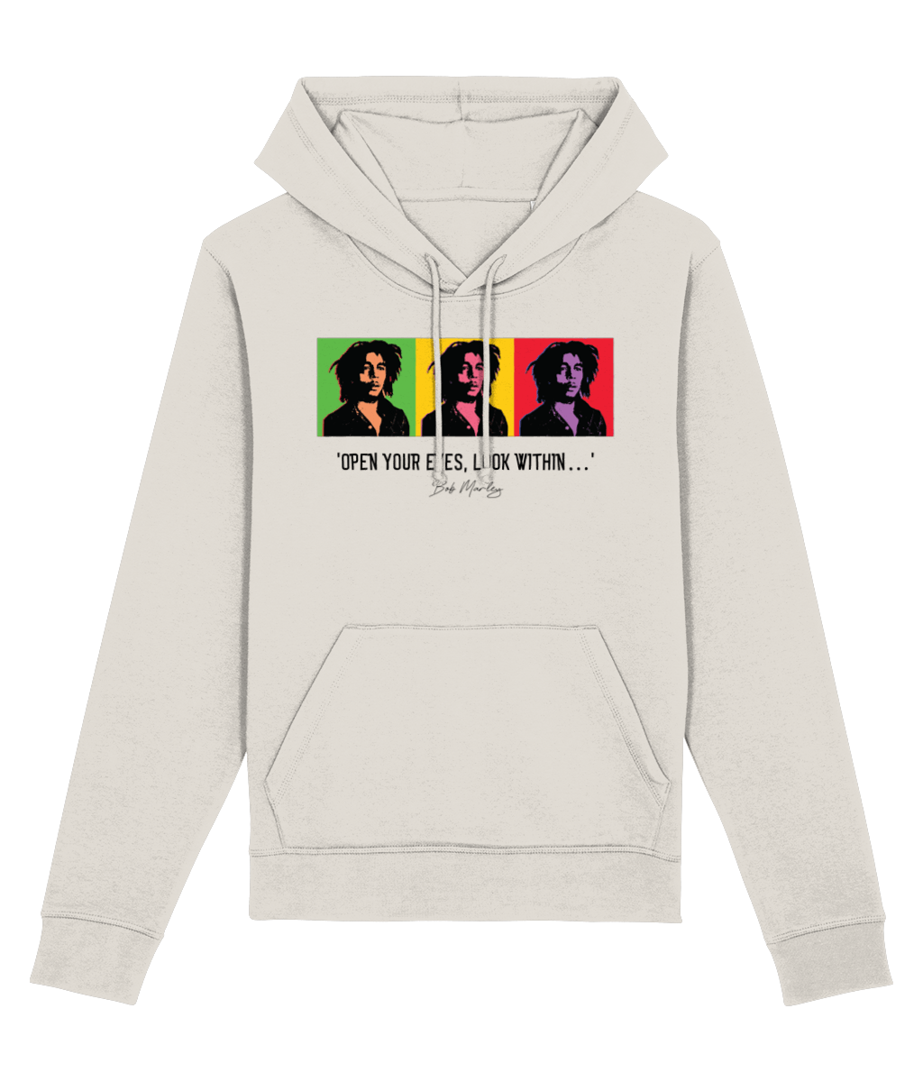 Famous Quotes 'Bob Marley' Organic Cotton Hoodie - Cool Hoodie