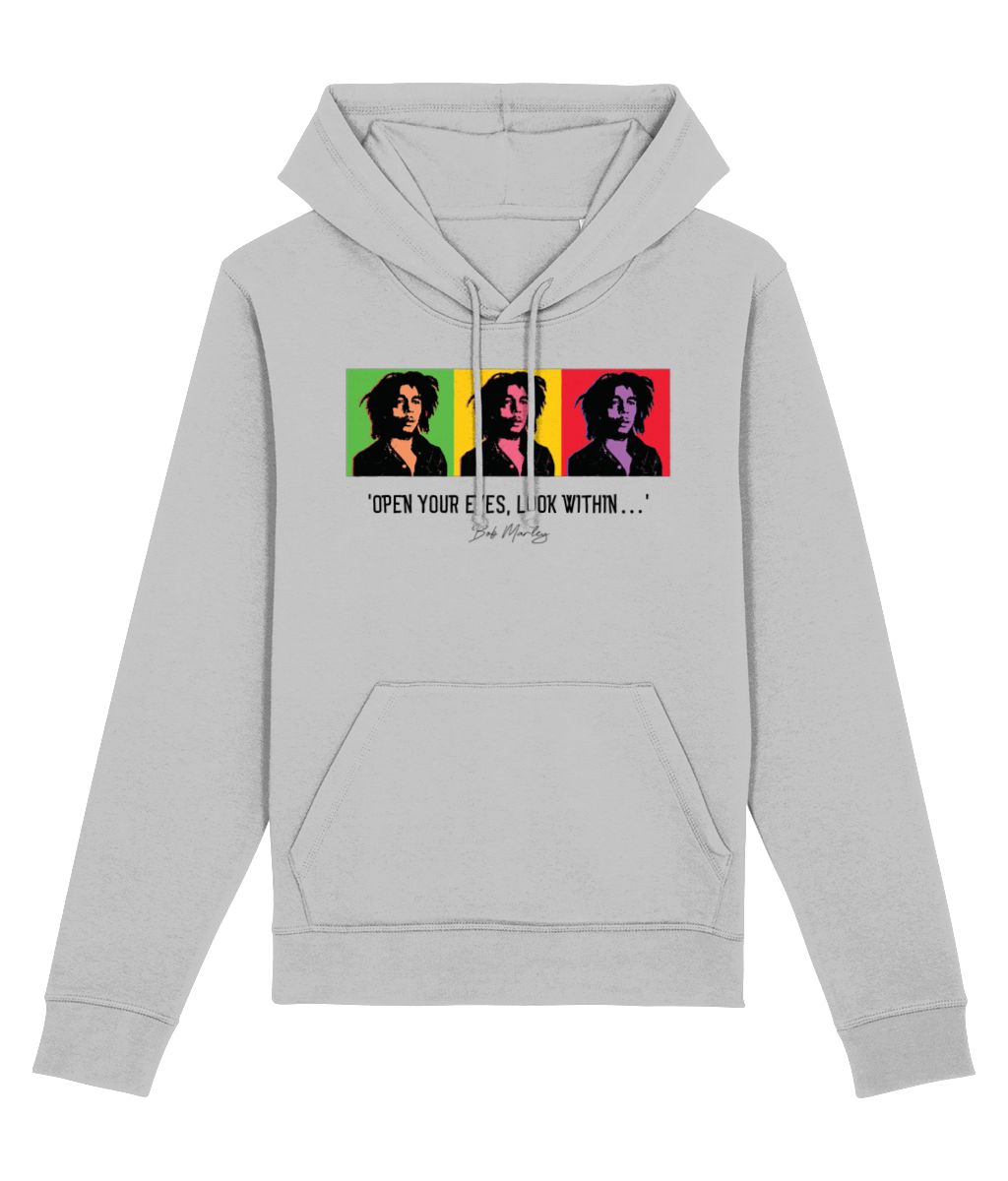 Famous Quotes 'Bob Marley' Organic Cotton Hoodie - Cool Hoodie