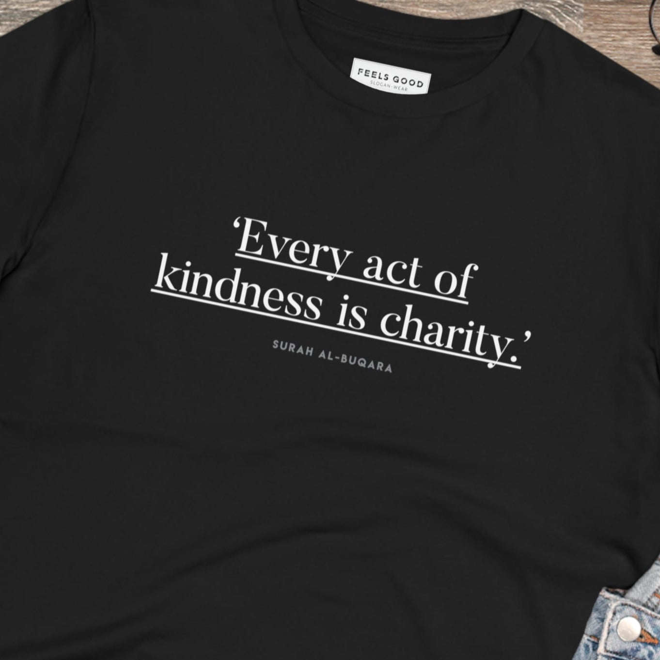 Famous Quotes 'Kindness' Organic Cotton T-shirt - Eco Tshirt