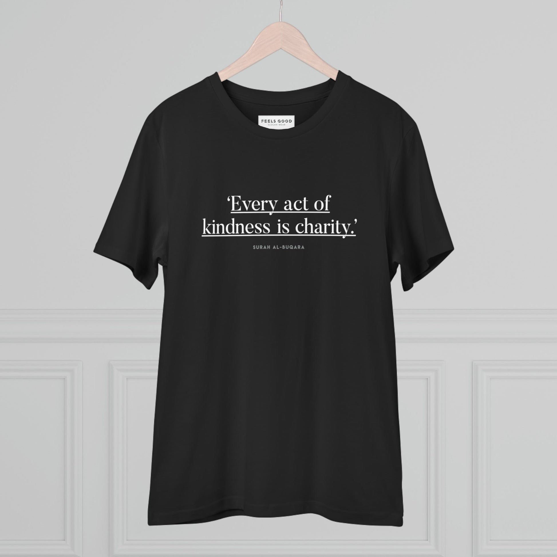 Famous Quotes 'Kindness' Organic Cotton T-shirt - Eco Tshirt