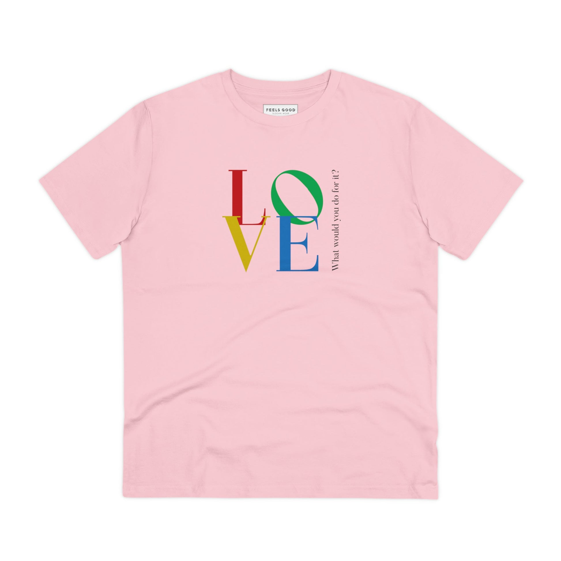 Famous Quotes 'LOVE' Dior Organic Cotton T-shirt - Dior Tshirt