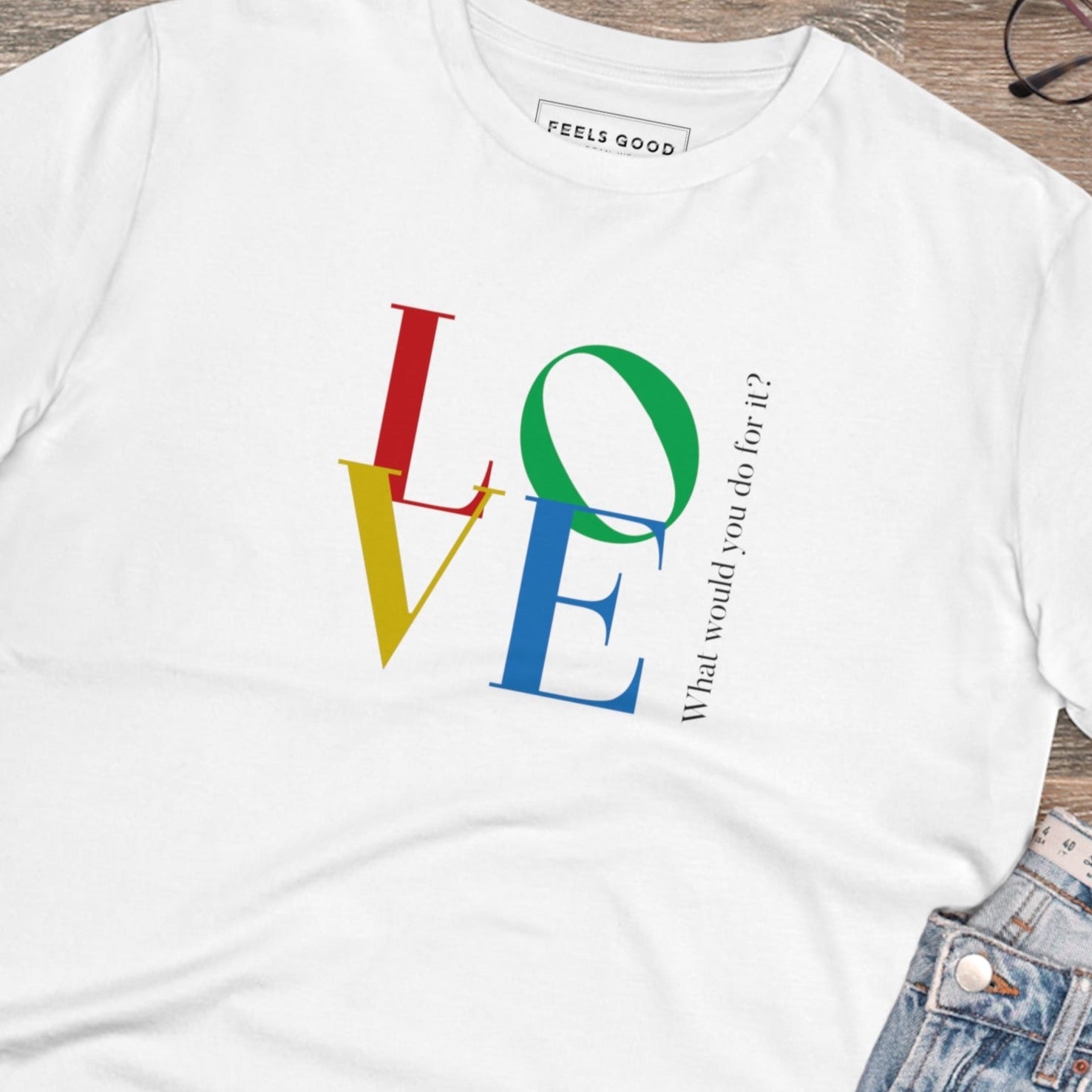 Famous Quotes 'LOVE' Dior Organic Cotton T-shirt - Dior Tshirt