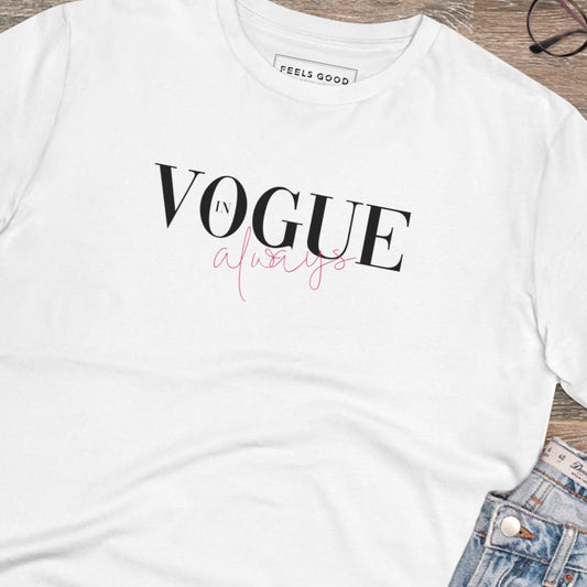 Fashion 'In Vogue' Organic Cotton T-shirt - Fashion