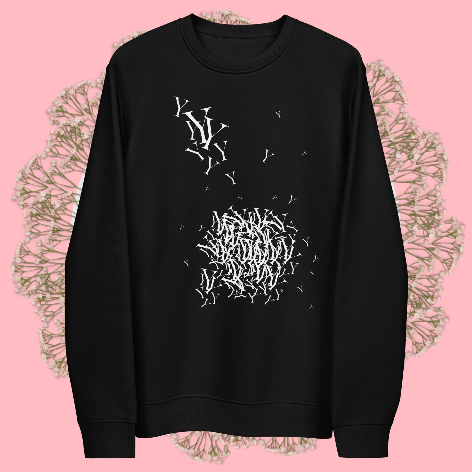 Fashion 'Y' Yohji Organic Cotton Sweatshirt - Positive Sweatshirt