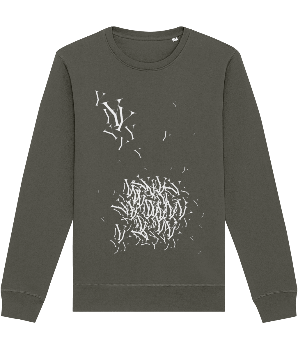 Fashion 'Y' Yohji Organic Cotton Sweatshirt - Positive Sweatshirt