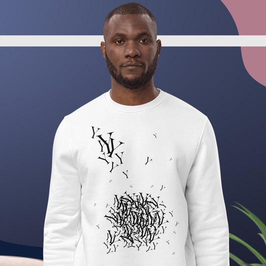 Fashion 'Y' Yohji Organic Cotton Sweatshirt - Positive Sweatshirt