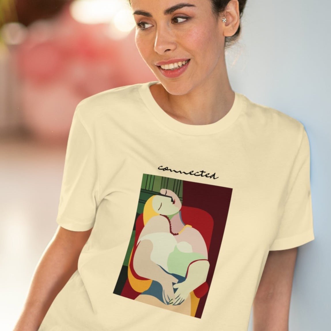 Feminist 'Connected' Organic Cotton T-shirt - Equality Tshirt