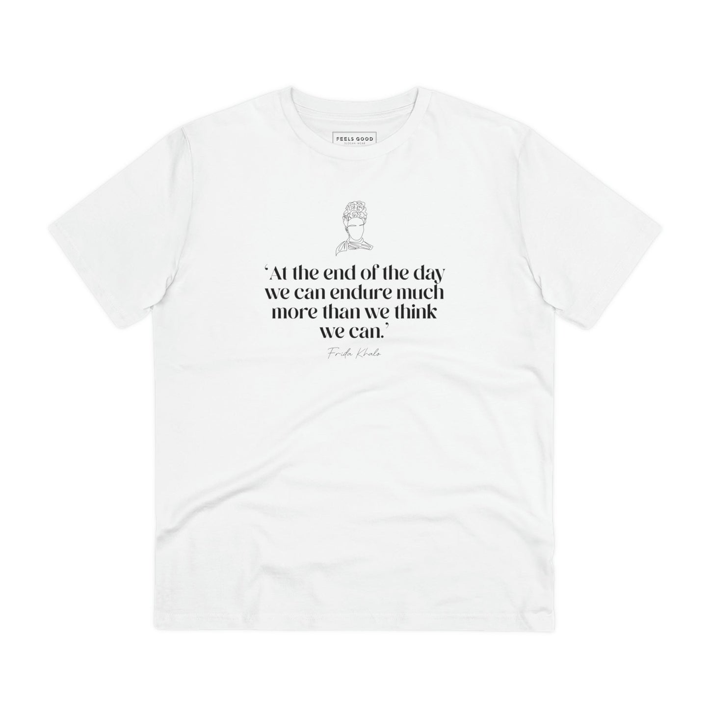 Feminist 'Endurance' Frida Organic Cotton T-shirt - Feminism