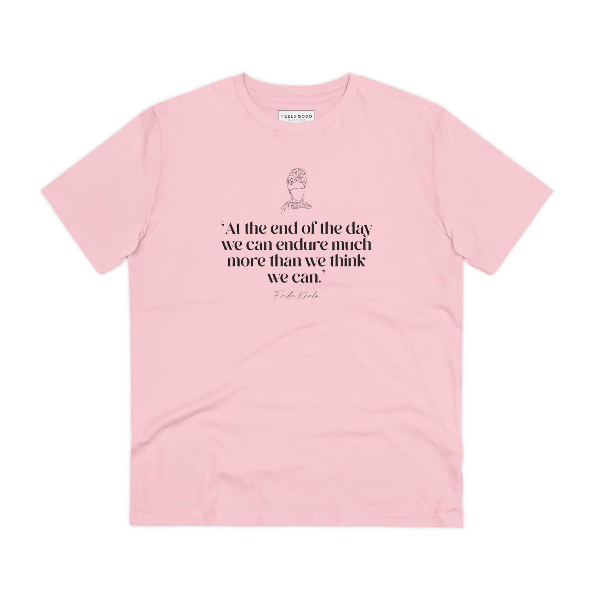 Feminist 'Endurance' Frida Organic Cotton T-shirt - Feminism