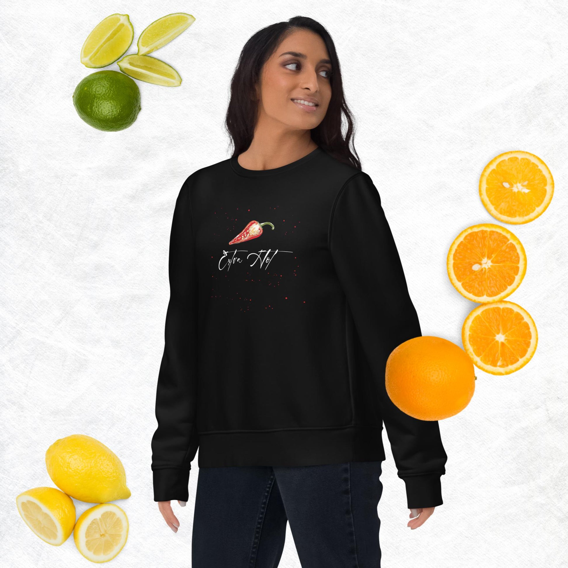 Feminist 'Extra Hot' Organic Cotton Sweatshirt - Extra Hot