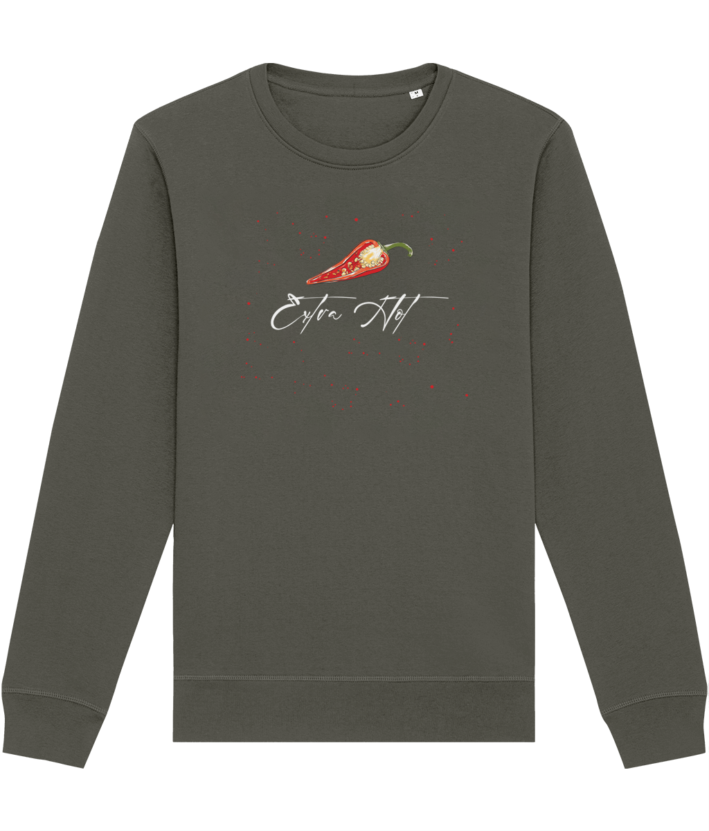 Feminist 'Extra Hot' Organic Cotton Sweatshirt - Extra Hot