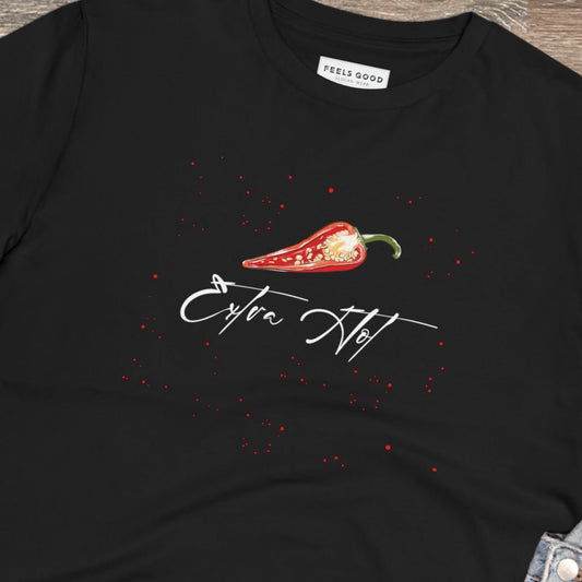 Feminist 'Extra Hot' Organic Cotton T-shirt - Equality Tshirt