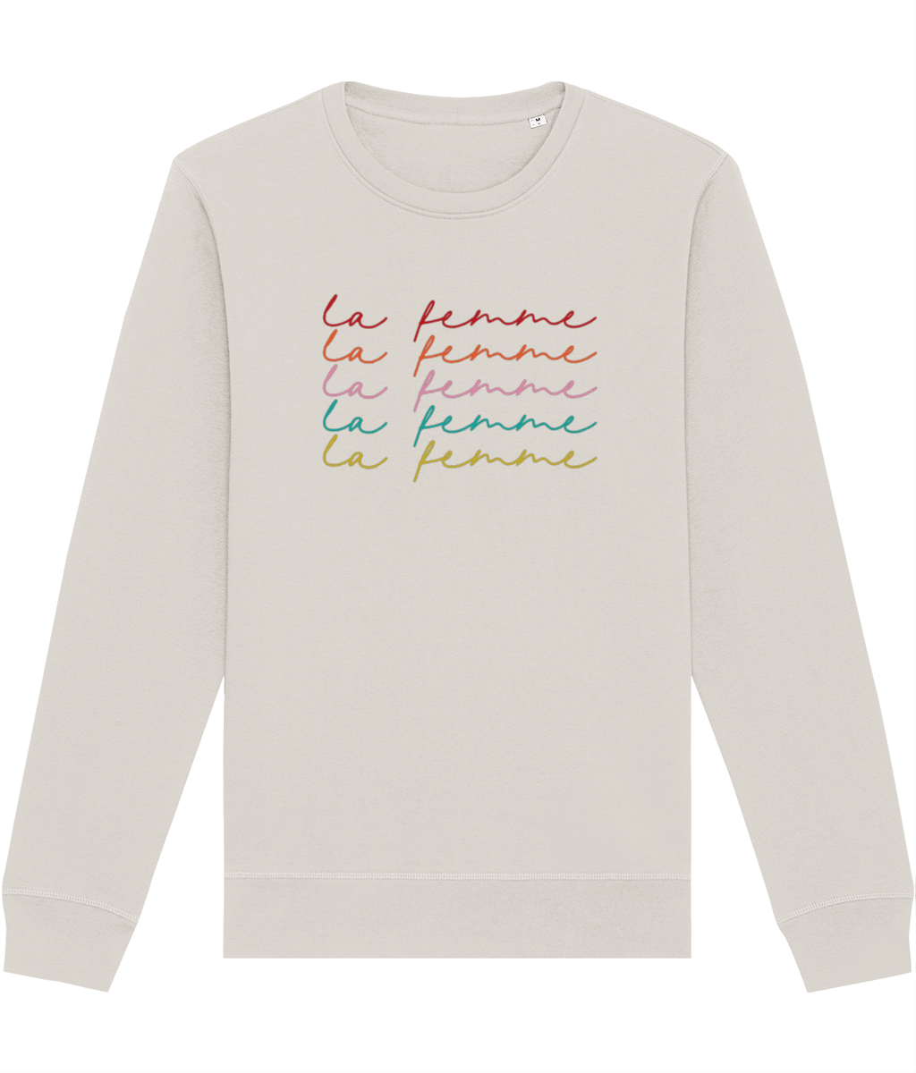 Feminist 'La Femme' Organic Cotton Sweatshirt - Feminism