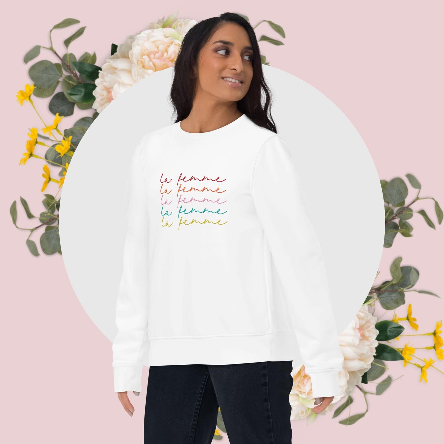 Feminist 'La Femme' Organic Cotton Sweatshirt - Feminism