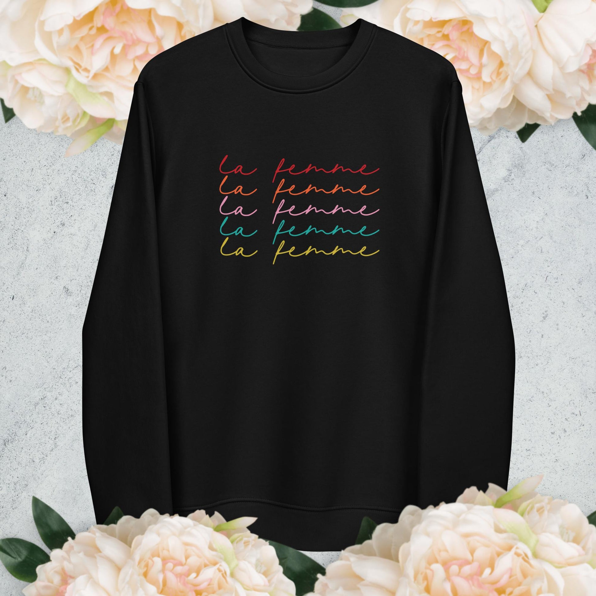 Feminist 'La Femme' Organic Cotton Sweatshirt - Feminism