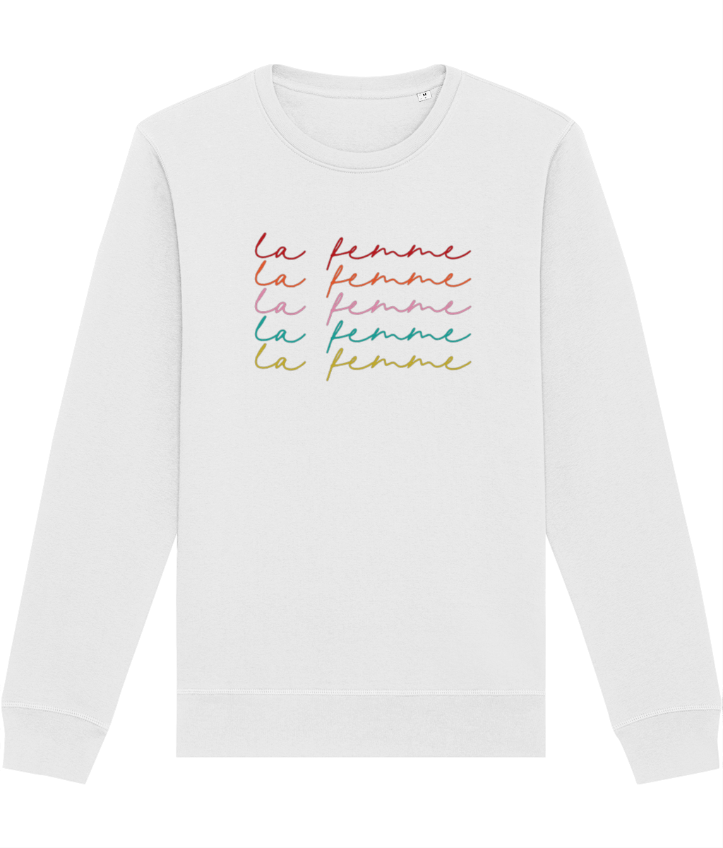 Feminist 'La Femme' Organic Cotton Sweatshirt - Feminism