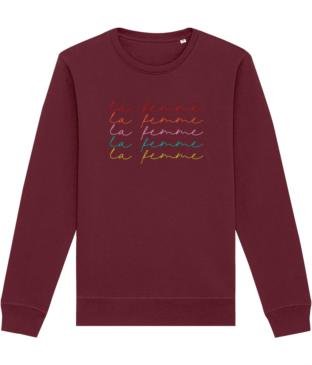 Feminist 'La Femme' Organic Cotton Sweatshirt - Feminism