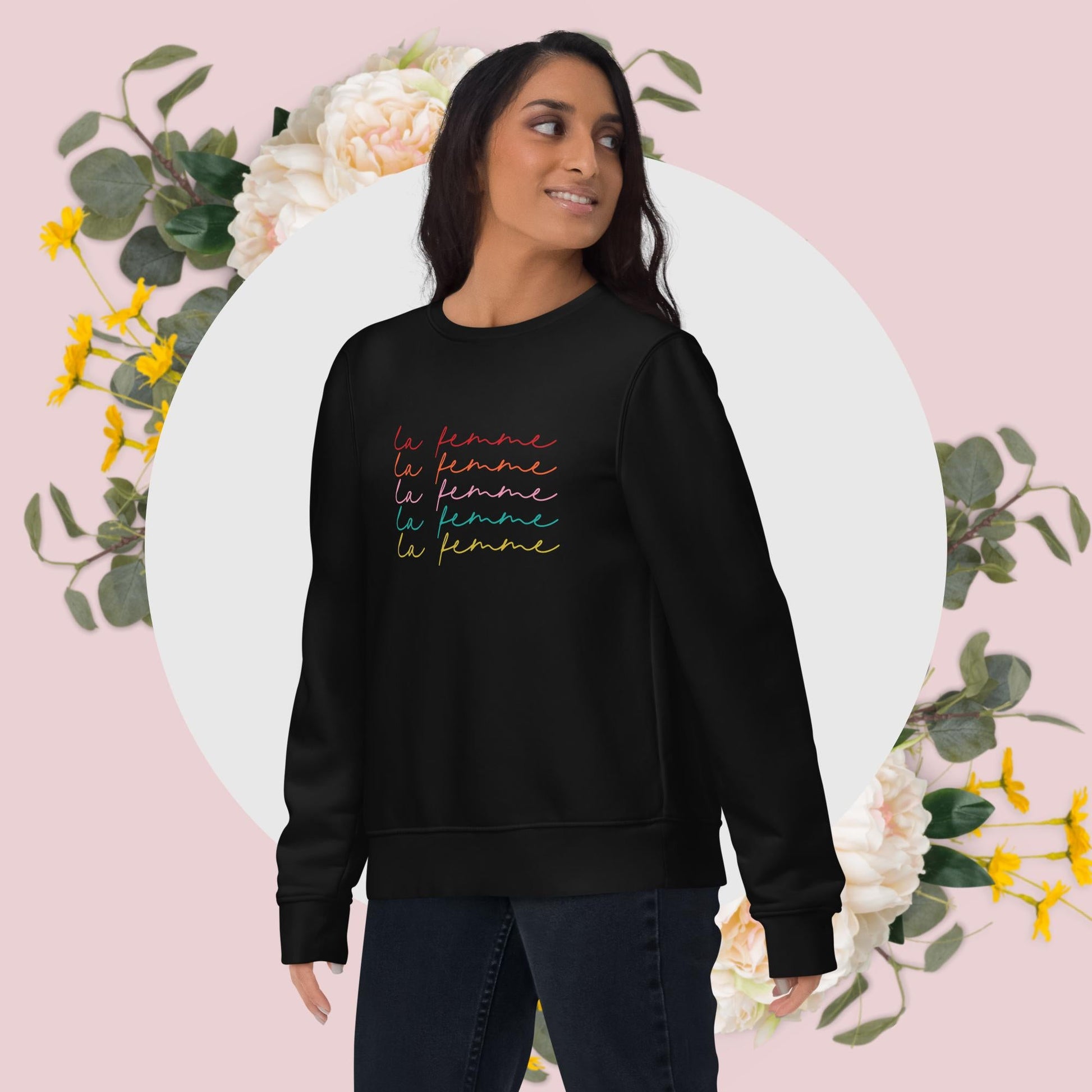 Feminist 'La Femme' Organic Cotton Sweatshirt - Feminism