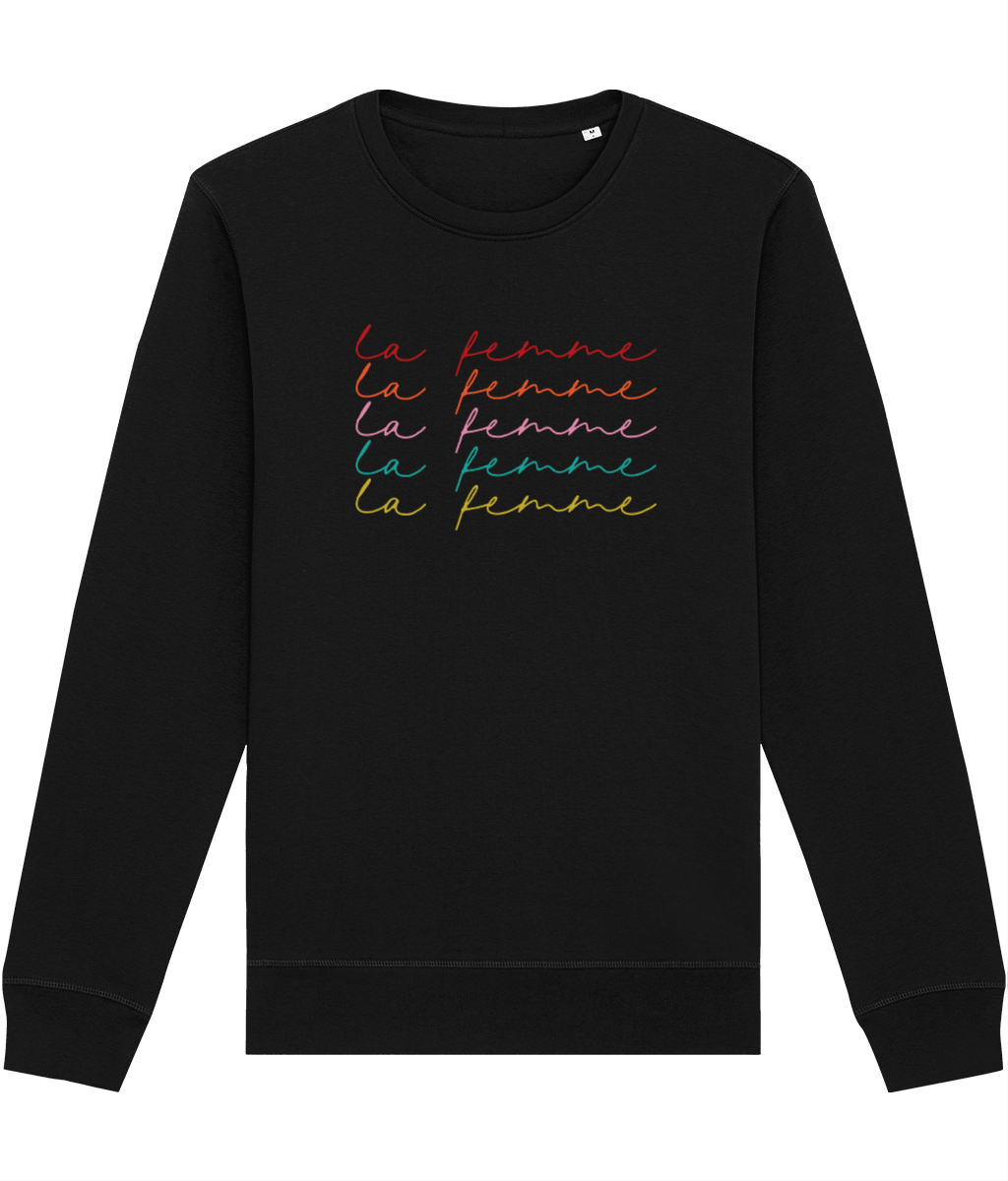 Feminist 'La Femme' Organic Cotton Sweatshirt - Feminism