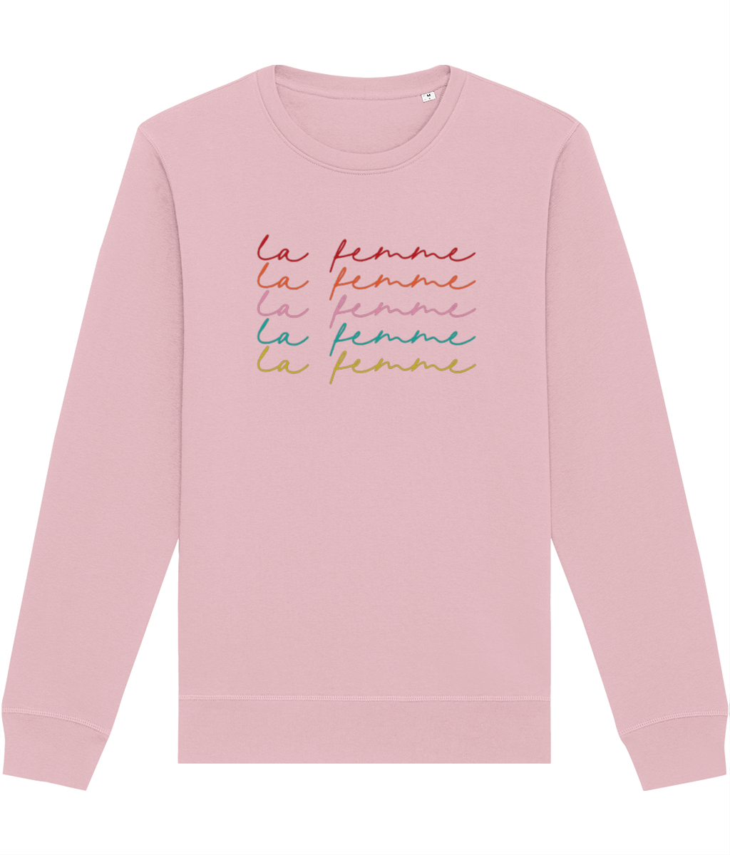 Feminist 'La Femme' Organic Cotton Sweatshirt - Feminism