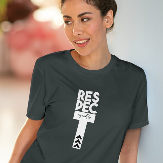 Feminist 'Respect Regardless' Organic Cotton T-shirt - Equality Tshirt