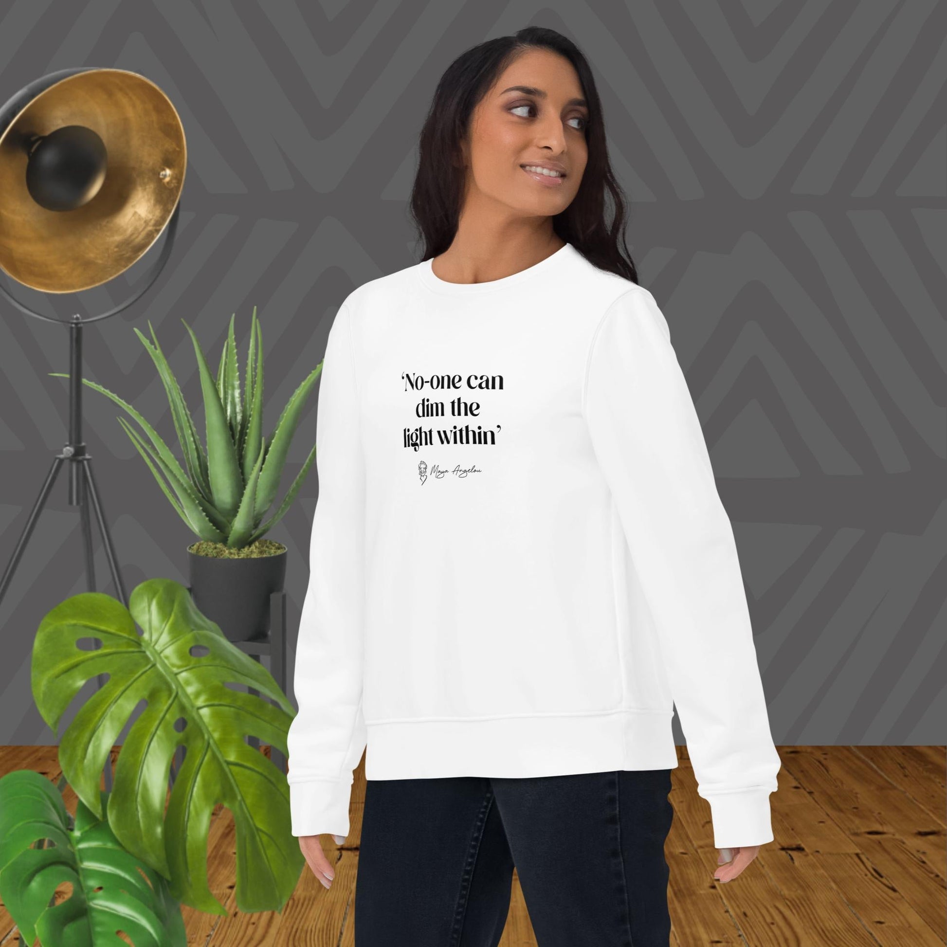 Feminist 'Shine On' Maya Organic Cotton Sweatshirt - Feminism