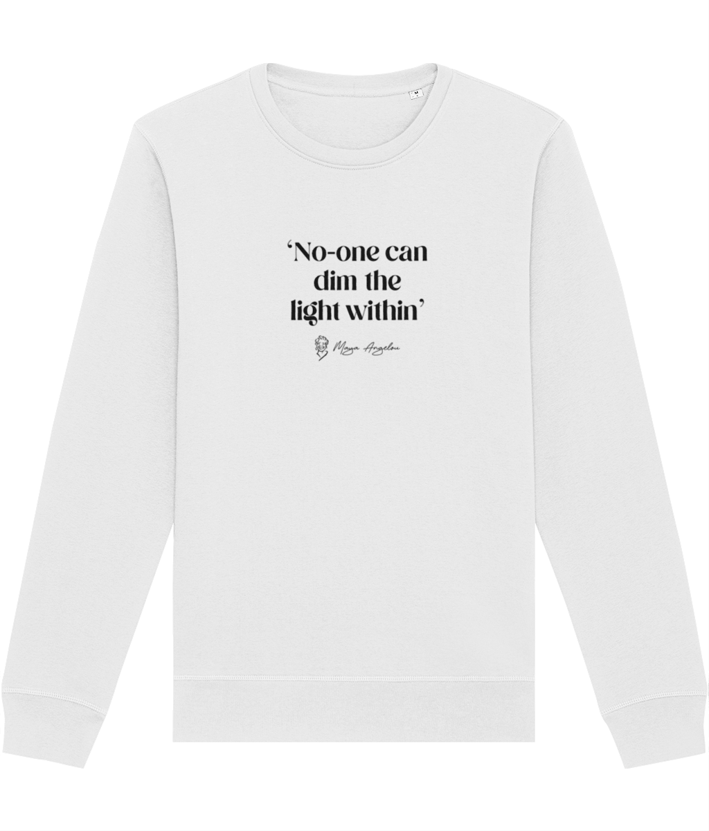 Feminist 'Shine On' Maya Organic Cotton Sweatshirt - Feminism